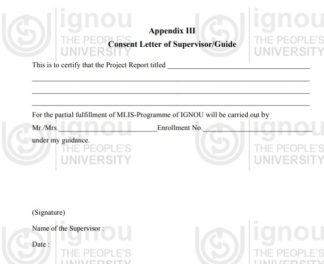IGNOU MLIP2 Project Synopsis 2023